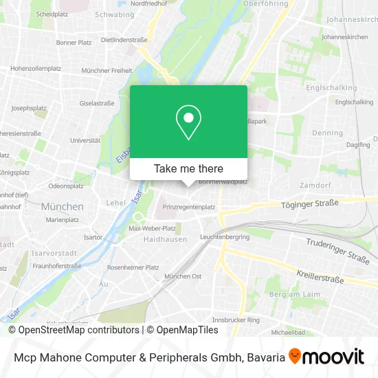 Mcp Mahone Computer & Peripherals Gmbh map
