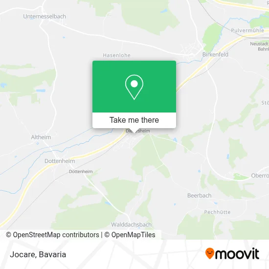 Jocare map