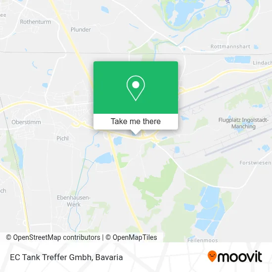 EC Tank Treffer Gmbh map