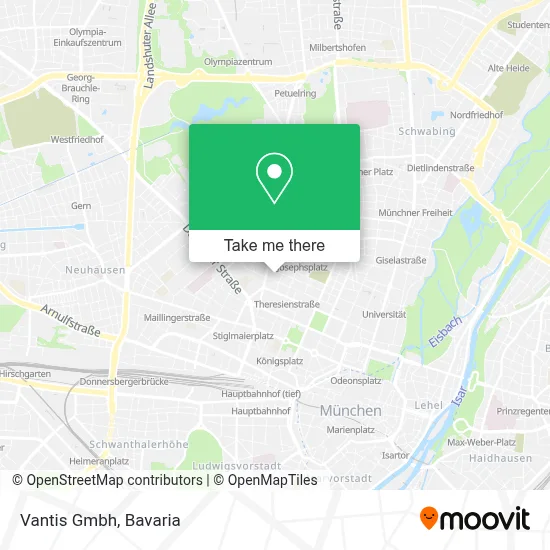 Vantis Gmbh map