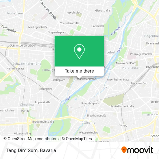 Tang Dim Sum map