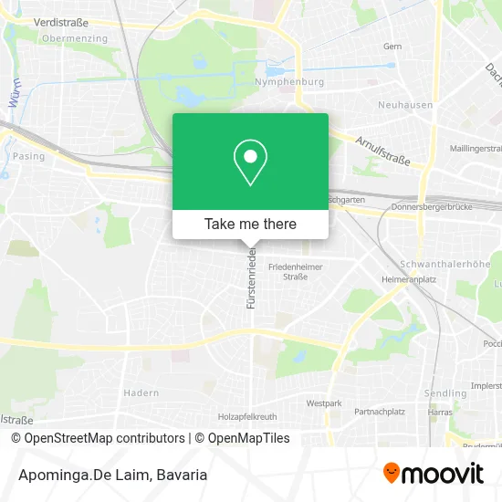 Apominga.De Laim map