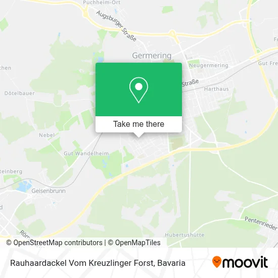 Rauhaardackel Vom Kreuzlinger Forst map