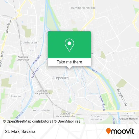 St. Max map