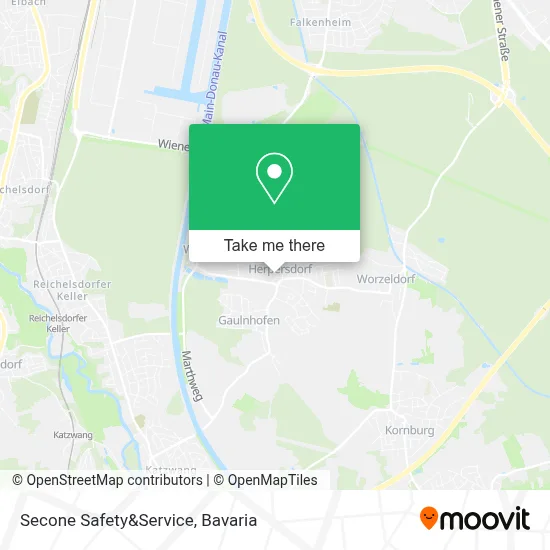 Secone Safety&Service map