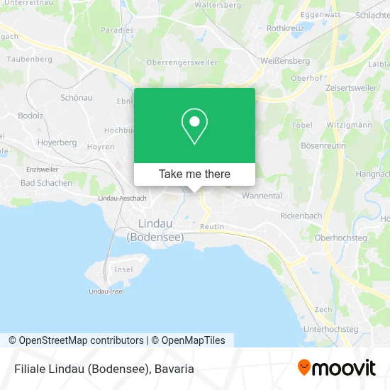 Filiale Lindau (Bodensee) map