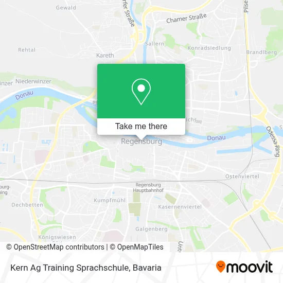 Kern Ag Training Sprachschule map