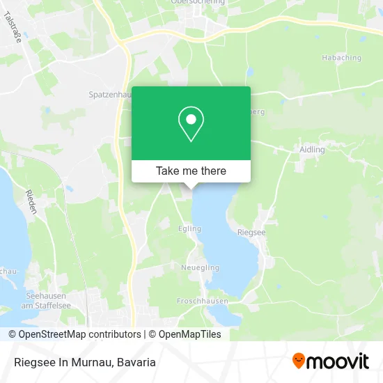 Riegsee In Murnau map