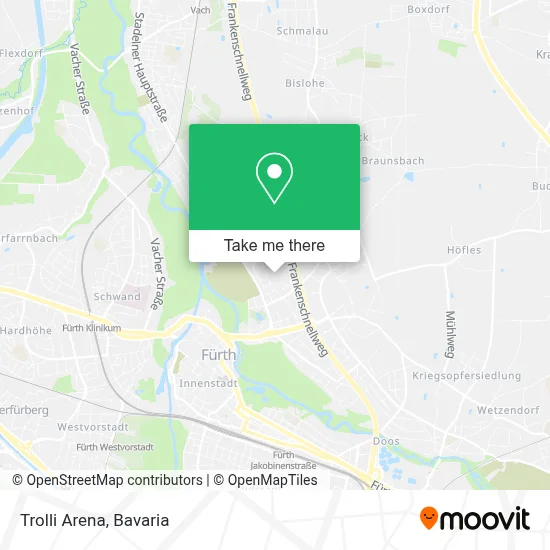 Trolli Arena map