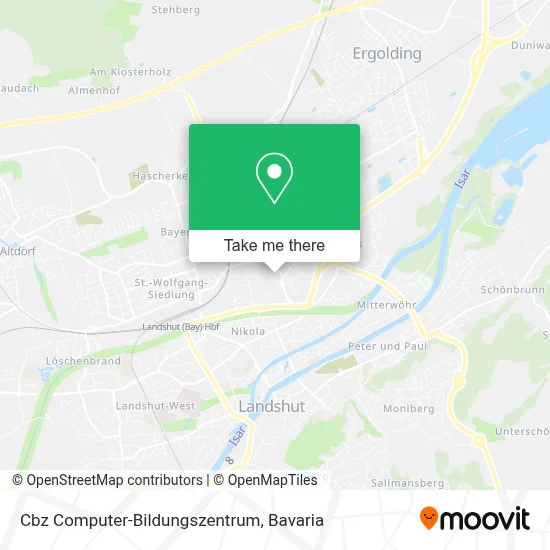 Cbz Computer-Bildungszentrum map
