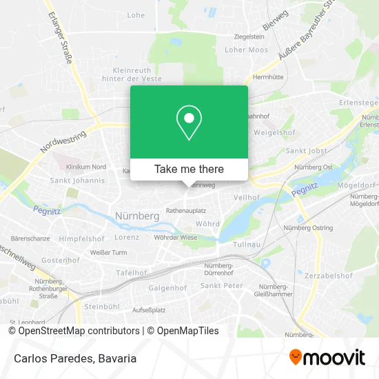 Carlos Paredes map