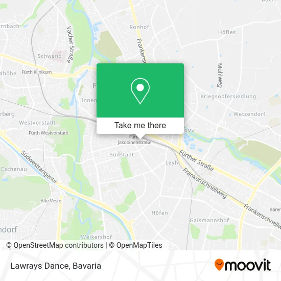 Lawrays Dance map