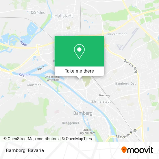 Bamberg map