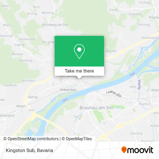 Kingston Sub map