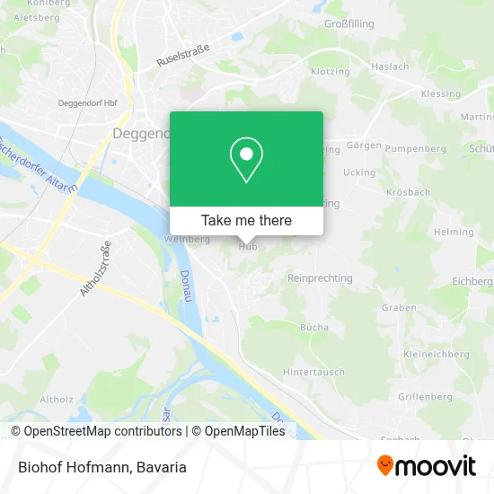 Biohof Hofmann map