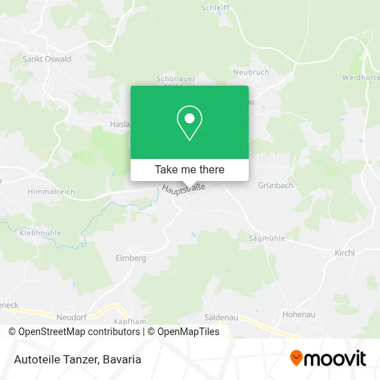 Autoteile Tanzer map