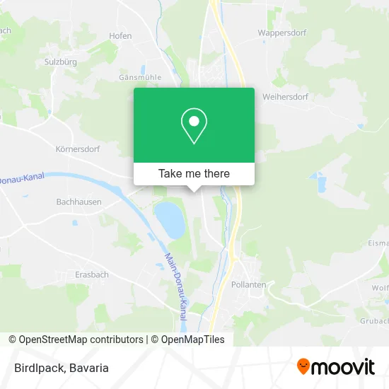 Birdlpack map