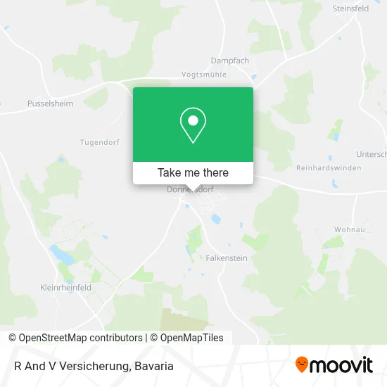 R And V Versicherung map