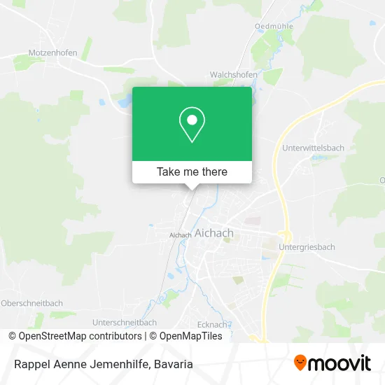 Rappel Aenne Jemenhilfe map