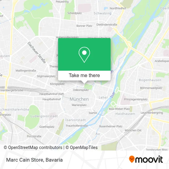 Marc Cain Store map