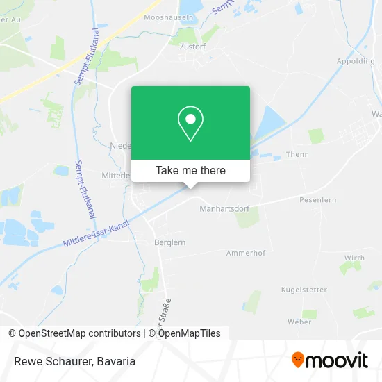 Rewe Schaurer map