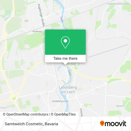 Samtweich Cosmetic map