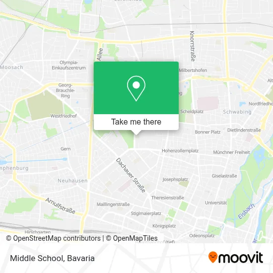 Mittelschule map