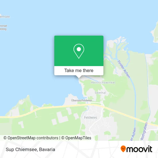 Sup Chiemsee map