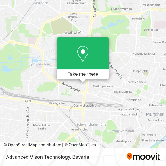 Advanced Vison Technology map