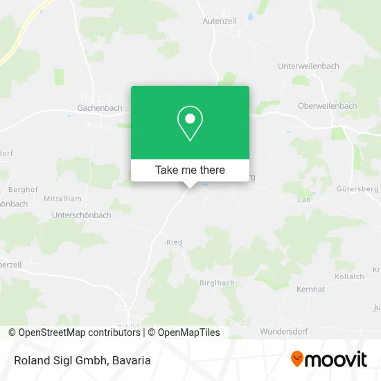 Roland Sigl Gmbh map