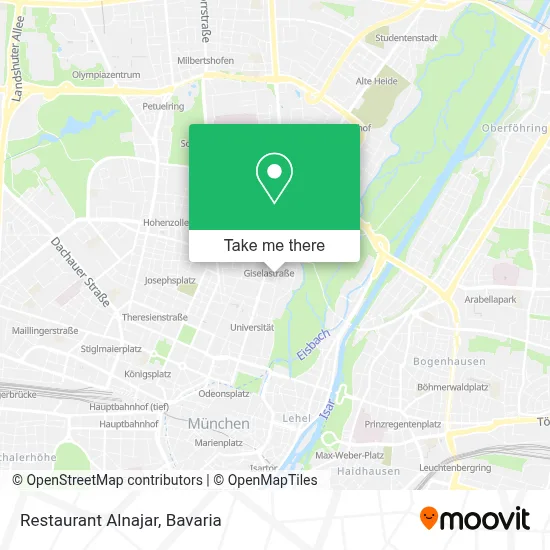 Restaurant Alnajar map
