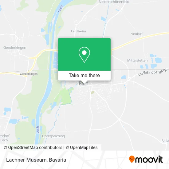 Lachner-Museum map