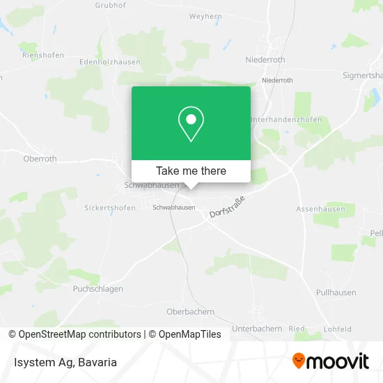 Isystem Ag map