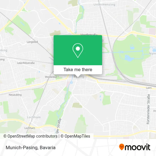 München-Pasing map