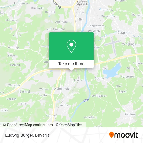 Ludwig Burger map