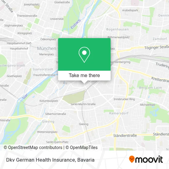 Dkv German Health Insurance map