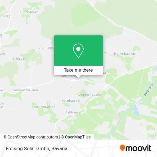 Freising Solar Gmbh map