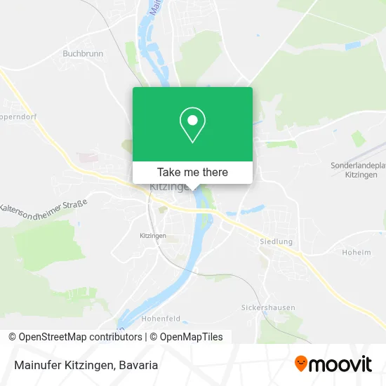Mainufer Kitzingen map