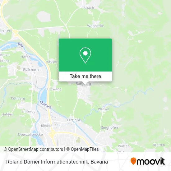 Roland Dorner Informationstechnik map