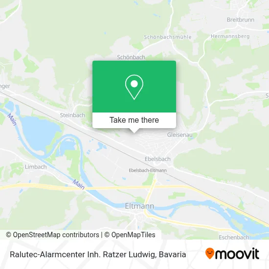 Ralutec-Alarmcenter Inh. Ratzer Ludwig map