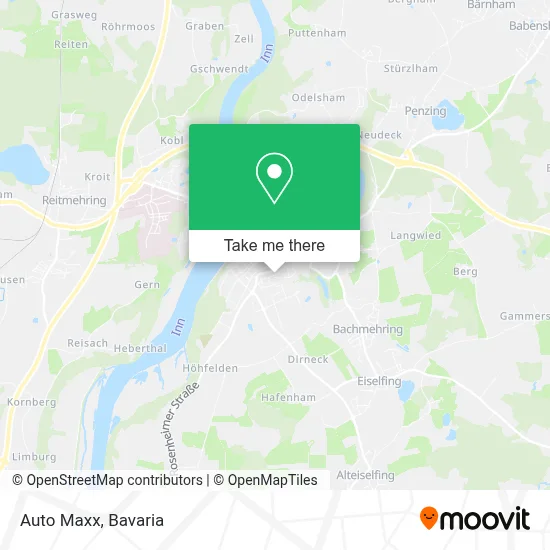 Auto Maxx map