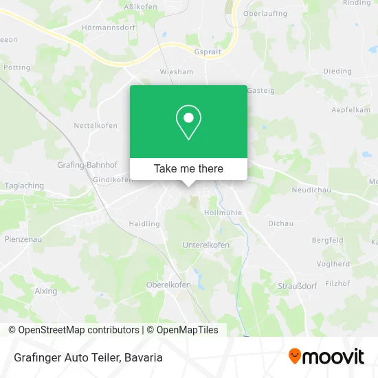 Grafinger Auto Teiler map
