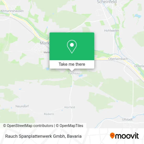 Rauch Spanplattenwerk Gmbh map