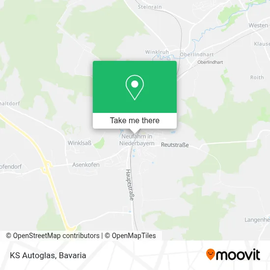 KS Autoglas map