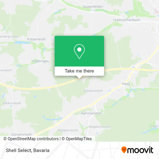 Shell Select map