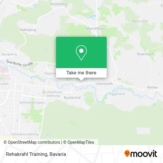 Rehakrahl Training map