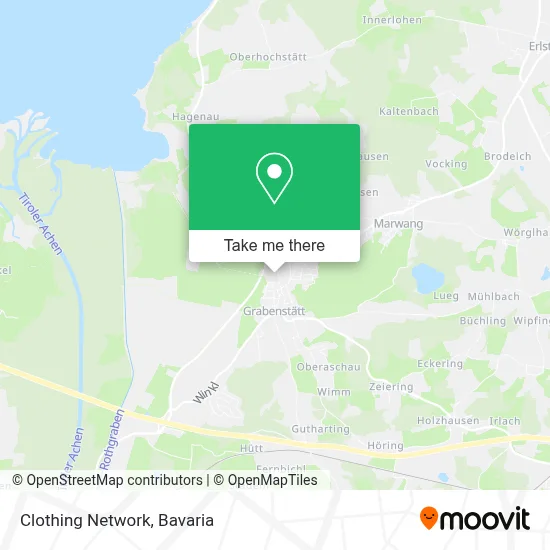Clothing Network map