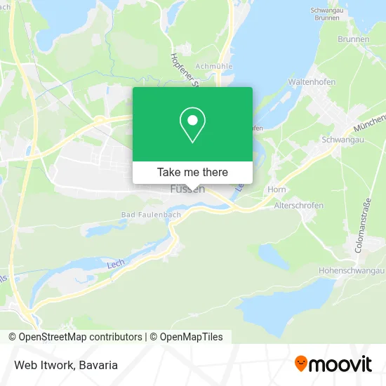 Web Itwork map