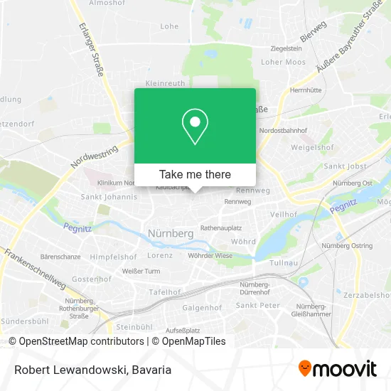 Robert Lewandowski map