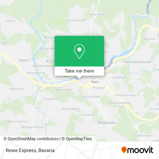 Rewe Express map